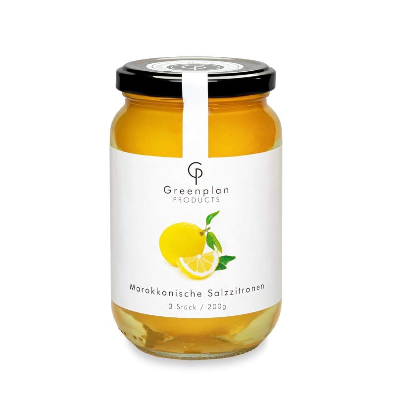 Greenplan Products - Marokkanische Salzzitronen 200g